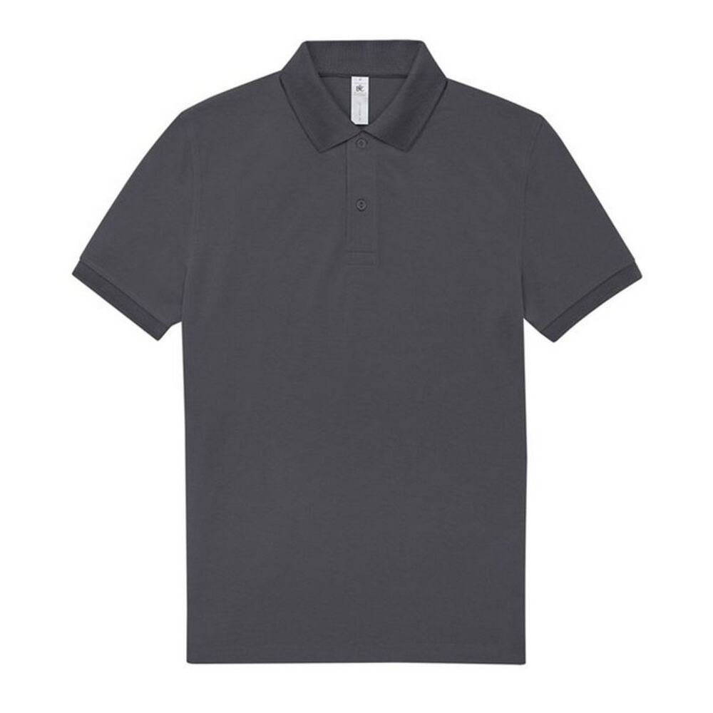 B&C Mens My Polo Shirt / Dark Grey